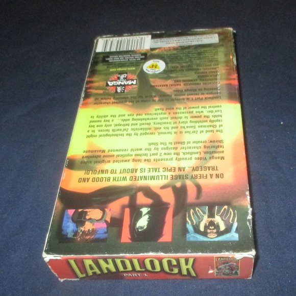 Landlock Part 1 (Manga) (Unrated Dubbed, VHS, 1998) - Picture 3 of 5